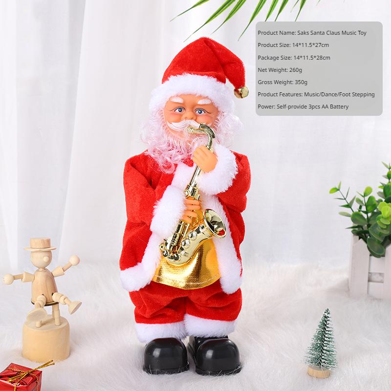 Dancing singing santa claus