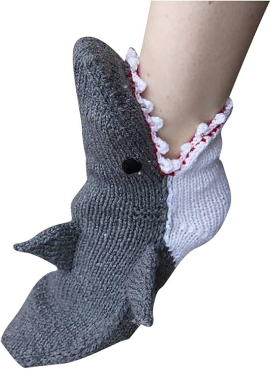 3d shark socks