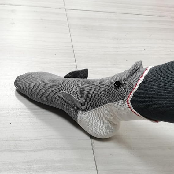 3d shark socks