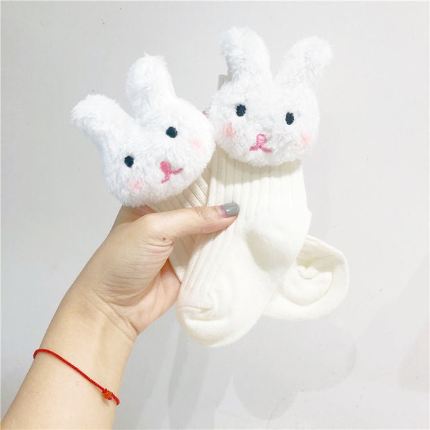3d rabbit socks