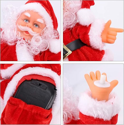 Dancing singing santa claus