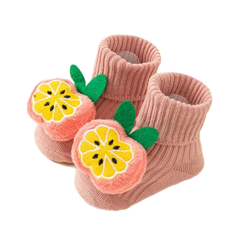 3d strawberry socks