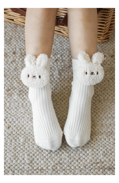 3d rabbit socks