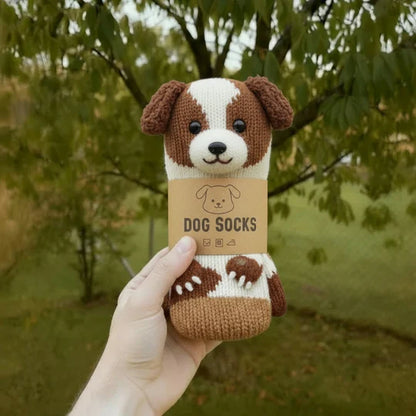 3D cavalier dog socks